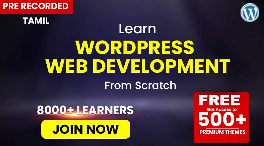 WordPress Landing Page from the Scratch